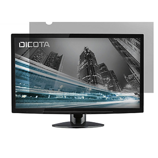 DICOTA 22'' Screen Overlay (16:10) Secret 2-Way, side-mounted