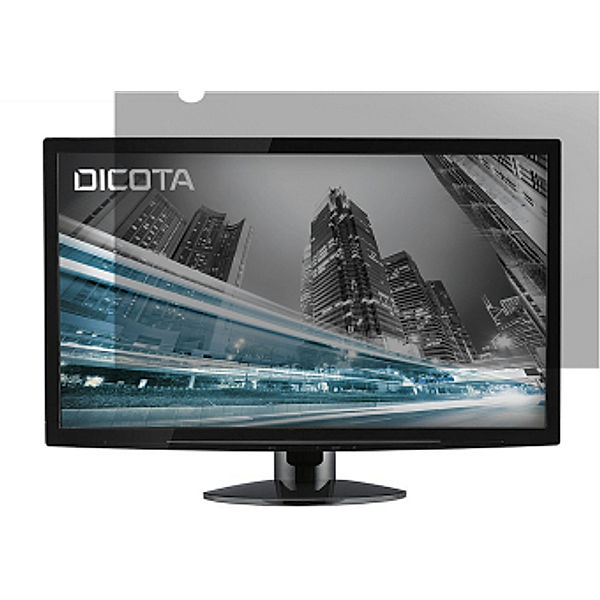 DICOTA 23'' Screen Overlay (16:9) Secret 2-Way, side-mounted