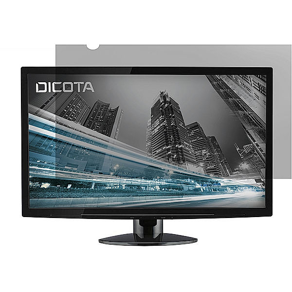 DICOTA 27'' Screen Overlay (16:9) Secret 2-Way, side-mounted