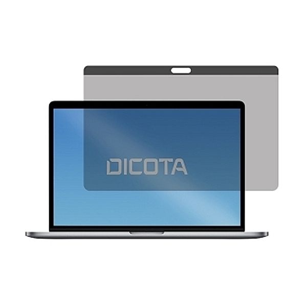 DICOTA Screen Overlay Secret 2-Way for MacBook Pro 15 (2016-2018), magnetic