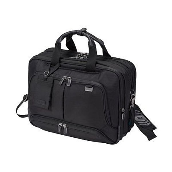 DICOTA Top Traveller Twin PRO 14-15.6 Inch Nylon black device max. 380 x 265 x 40 mm