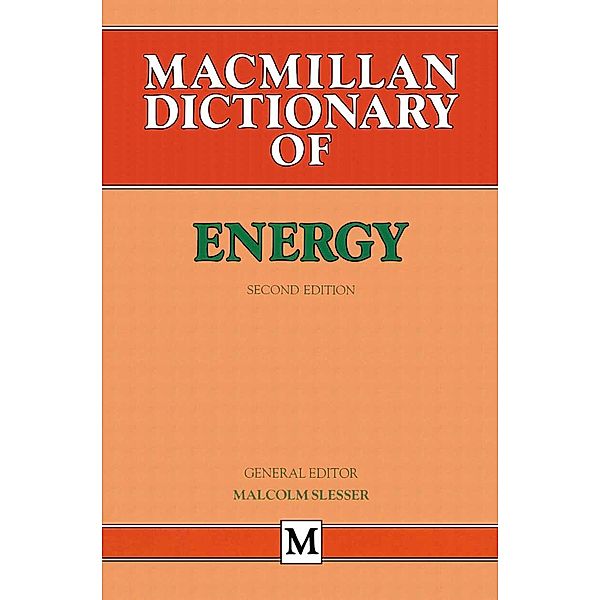 Dictionary of Energy / Dictionary Series