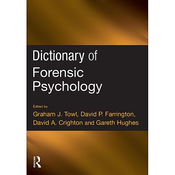 Dictionary of Forensic Psychology