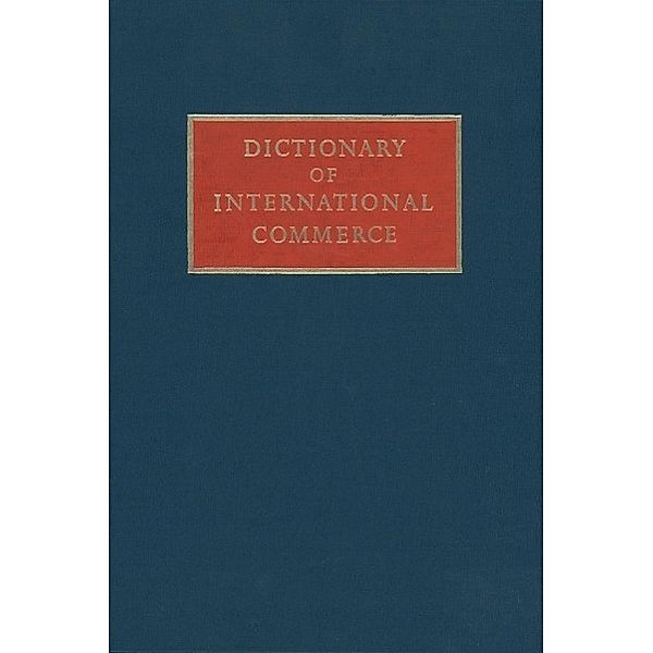 Dictionary of International Commerce, W. J. Miller