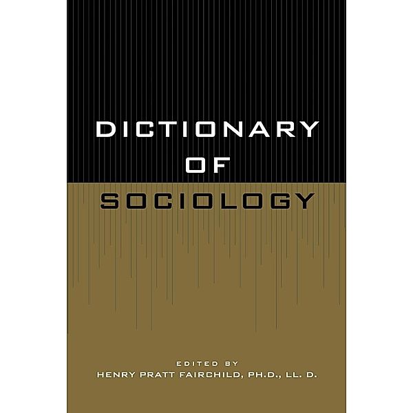 Dictionary of Sociology / Philosophical Library, Henry Pratt Fairchild