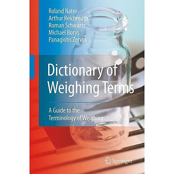 Dictionary of Weighing Terms, Roland Nater, Arthur Reichmuth, Roman Schwartz