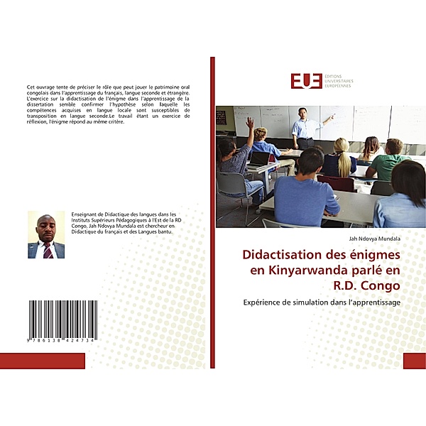 Didactisation des énigmes en Kinyarwanda parlé en R.D. Congo, Jah Ndovya Mundala