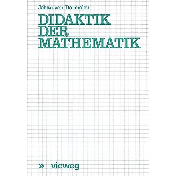 Didaktik der Mathematik, Joop ~van&xc Dormolen
