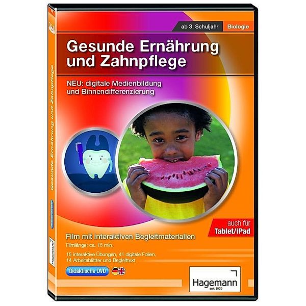 Didaktische DVD Gesunde Ernährung und Zahnpflege