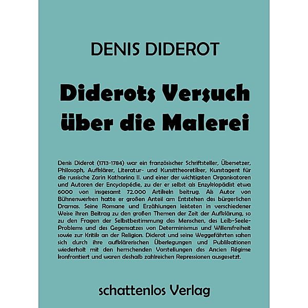Diderots Versuch über die Malerei, Denis Diderot, Johann Wolfgang von Goethe