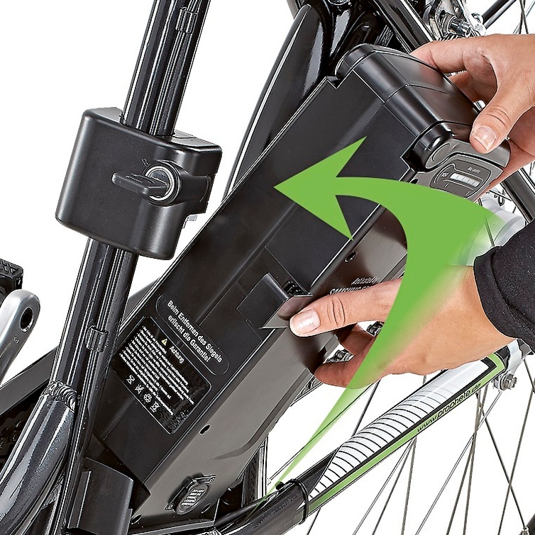 Didi Thurau Edition E-Bike Alu City Comfort 7 Plus, 7 Gang Typ:  graphitgrau, 36 V 12,8 Ah online kaufen - Orbisana