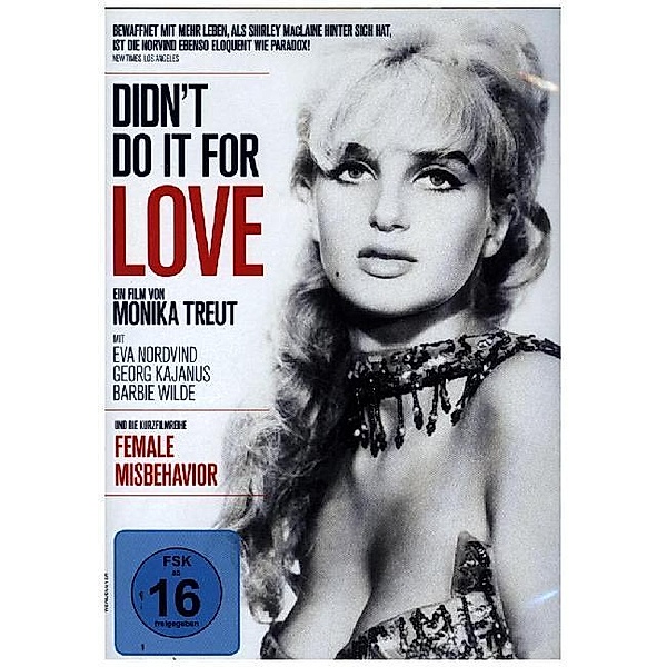 Didn't do it for Love,1 DVD