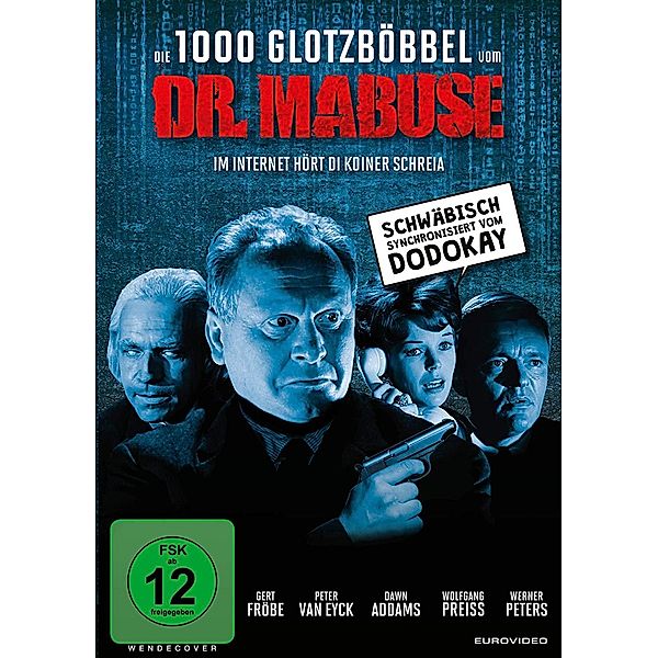 Die 1000 Glotzböbbel vom Dr. Mabuse, Die 1000 Glotzboebbel vom Dr.Mabuse, Dvd