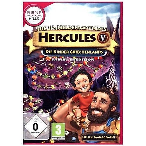 Die 12 Heldentaten des Herkules V, Die Kinder Griechenlands , 1 CD-ROM (Sammleredtion)