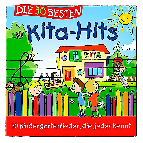 Die 30 besten Kita-Hits, S. Sommerland, K. Glück & Kita-Frösche Die
