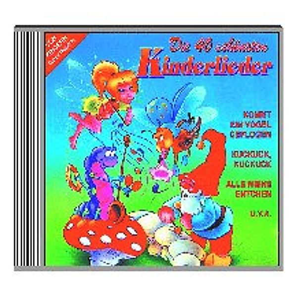 Die 40 schönsten Kinderlieder -CD, Diverse Interpreten