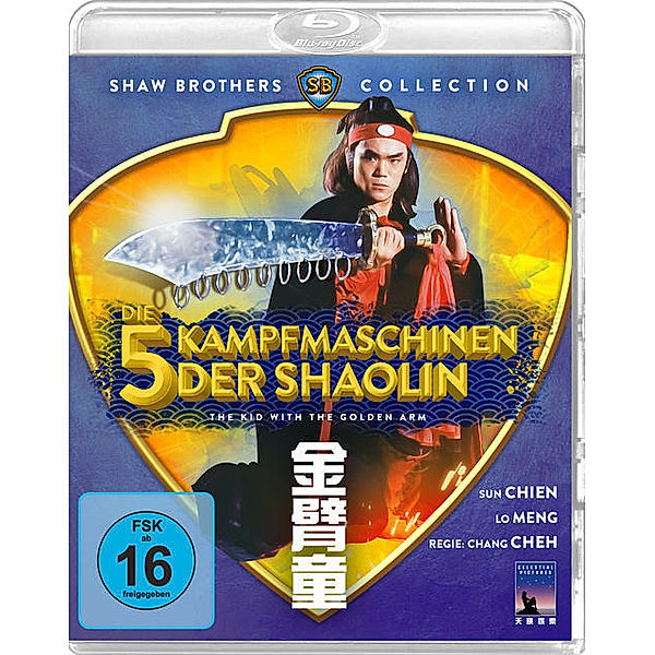 Die 5 Kampfmaschinen der Shaolin - The Kid With The Golden Arm OmU