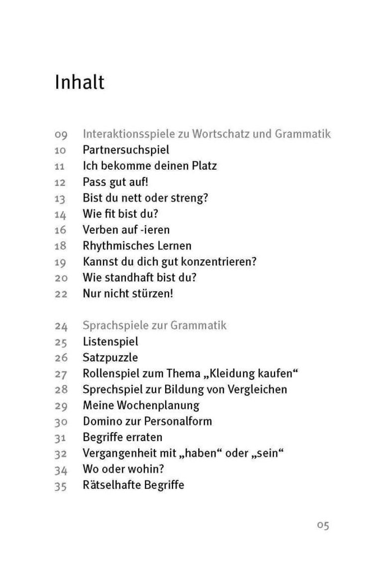 Die 50 besten Spiele für Deutsch als Zweitsprache Buch - Weltbild.ch