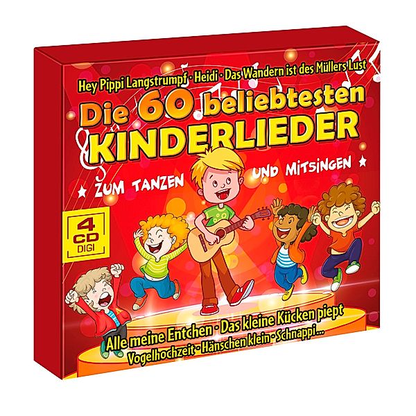 Die 60 beliebtesten Kinderlieder, Diverse Interpreten