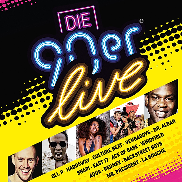 Die 90er Live (2 CDs), Various