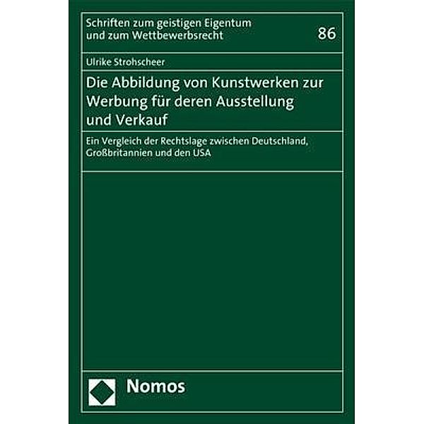 Die Abbildung von Kunstwerken zur Werbung für deren Ausstellung und Verkauf, Ulrike Strohscheer