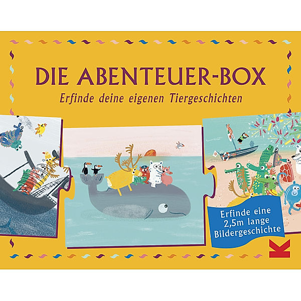 Laurence King Verlag GmbH Die Abenteuer-Box (Kinderpuzzles), Claudia Boldt