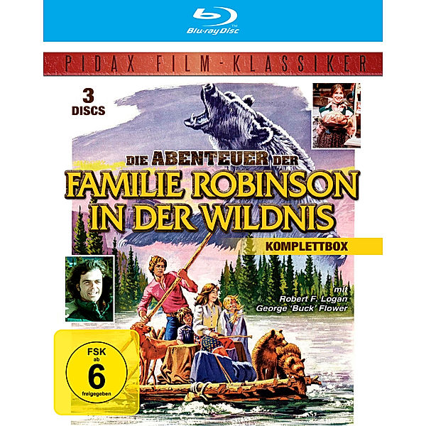 Die Abenteuer der Familie Robinson in der Wildnis - Komplettbox, Arthur R. Dubs, Stewart Raffill, Michael O. Sajbel, Fred R. Krug