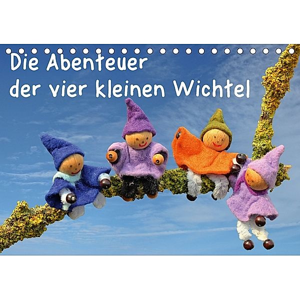 Die Abenteuer der vier kleinen Wichtel (Tischkalender 2018 DIN A5 quer) Dieser erfolgreiche Kalender wurde dieses Jahr m, Christine Schmutzler-Schaub