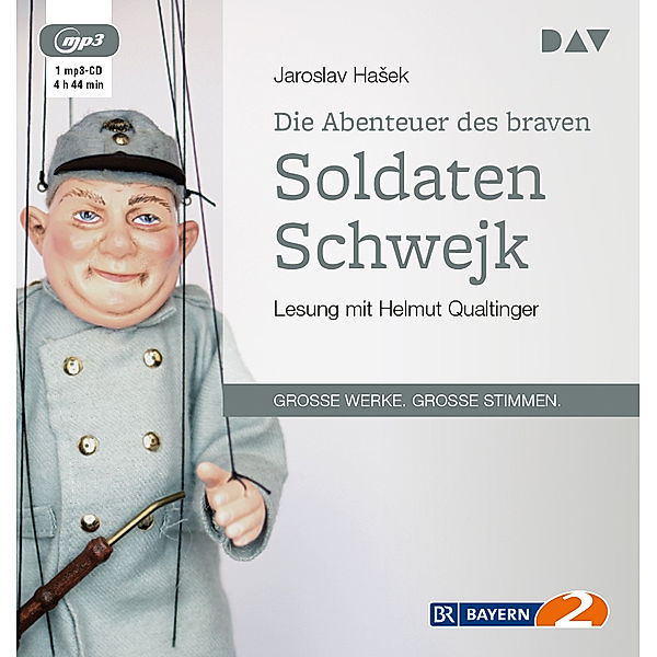 Die Abenteuer des braven Soldaten Schwejk,1 Audio-CD, 1 MP3, Jaroslav Hasek