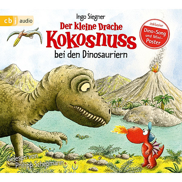 Die Abenteuer des kleinen Drachen Kokosnuss - 20 - Der kleine Drache Kokosnuss bei den Dinosauriern, Ingo Siegner