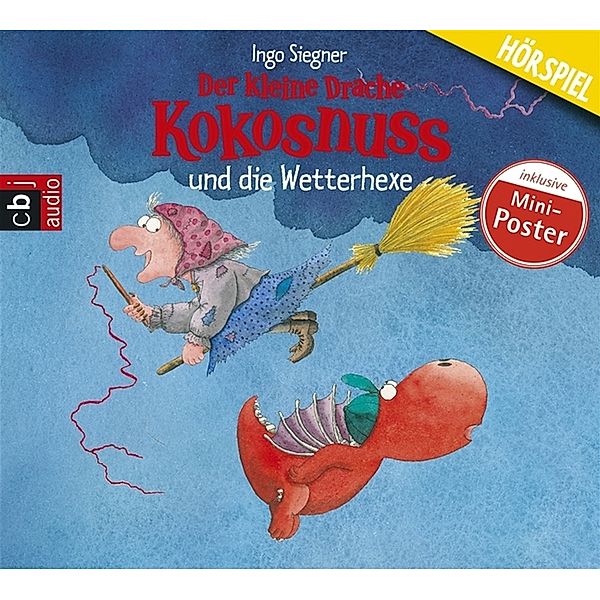 Die Abenteuer des kleinen Drachen Kokosnuss - 8 - Der kleine Drache Kokosnuss und die Wetterhexe, Ingo Siegner