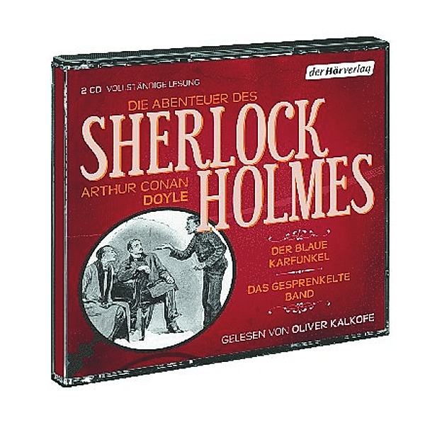 Die Abenteuer des Sherlock Holmes, 2 Audio-CDs, Arthur Conan Doyle