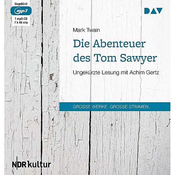 Die Abenteuer des Tom Sawyer, 1 Audio-CD, 1 MP3, Mark Twain