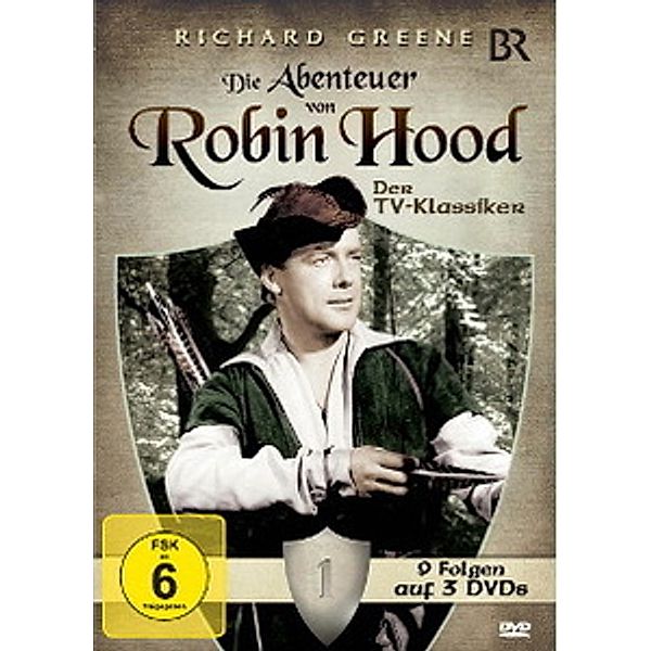 Die Abenteuer von Robin Hood, 3 DVDs