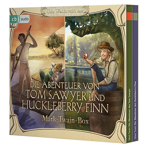 Die Abenteuer von Tom Sawyer und Huckleberry Finn, 6 Audio-CD, Mark Twain