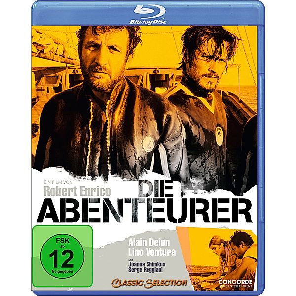 Die Abenteurer, Alain Delon, Lino Ventura