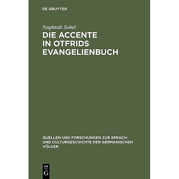 Die Accente in Otfrids Evangelienbuch, Naphtali Sobel