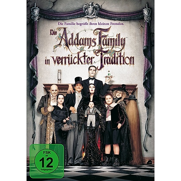 Die Addams Family in verrückter Tradition, Christopher Lloyd Anjelica... Christina Ricci