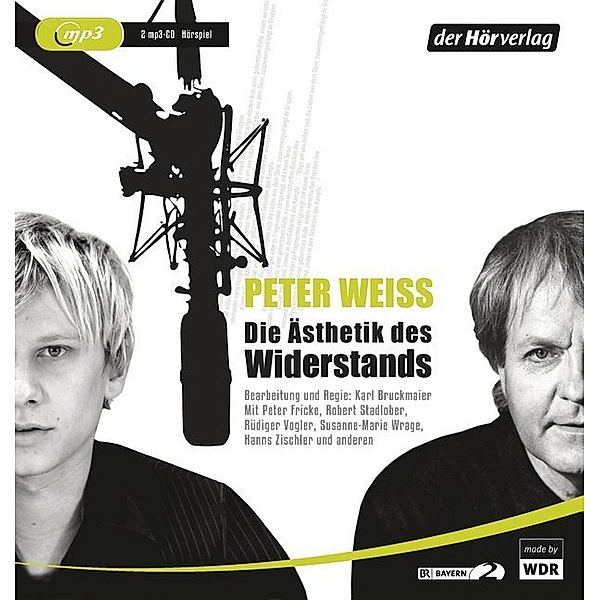 Die Ästhetik des Widerstands,2 Audio-CD, 2 MP3, Peter Weiss