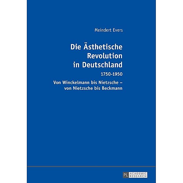 Die Aesthetische Revolution in Deutschland, Meindert Evers