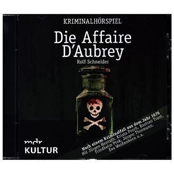 Die Affaire D'Aubrey, 1 Audio-CD, Rolf Schneider