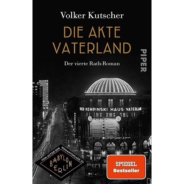 Die Akte Vaterland / Kommissar Gereon Rath Bd.4, Volker Kutscher