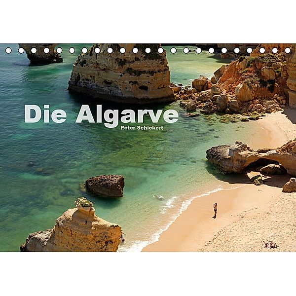 Die Algarve (Tischkalender 2021 DIN A5 quer), Peter Schickert