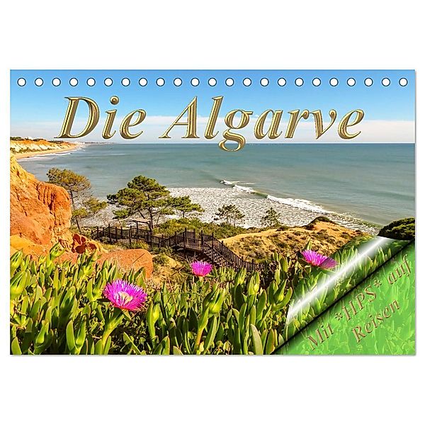 Die Algarve (Tischkalender 2024 DIN A5 quer), CALVENDO Monatskalender, Heinz-Peter Schwerin