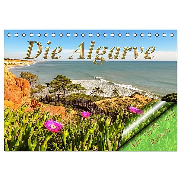 Die Algarve (Tischkalender 2025 DIN A5 quer), CALVENDO Monatskalender, Calvendo, Heinz-Peter Schwerin
