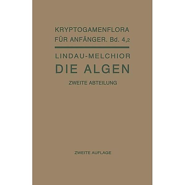 Die Algen, Gero Lindau, Hans Melchior