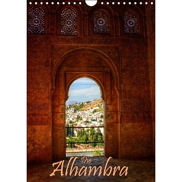 Die Alhambra (Wandkalender 2016 DIN A4 hoch), Michael Weiß
