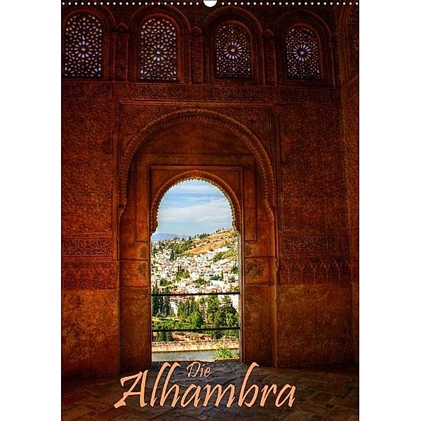 Die Alhambra (Wandkalender 2017 DIN A2 hoch), Michael Weiß