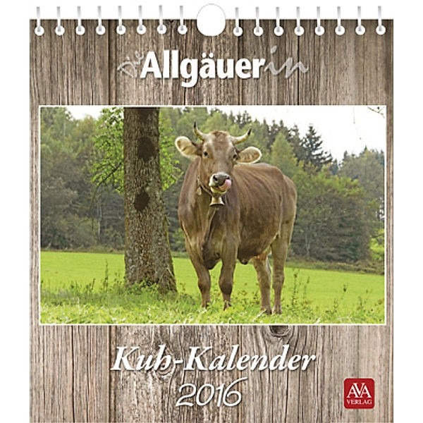 Die Allgäuerin Kuh-Kalender 2016