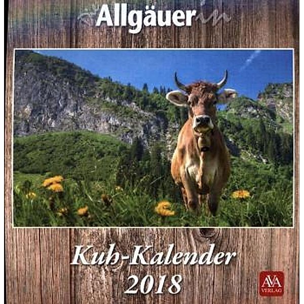 Die Allgäuerin Kuh-Kalender 2018